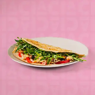 Menu Piadina Frango & Cogumelos