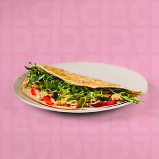 Menu Piadina Frango & Cogumelos