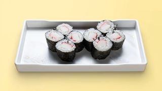 254.Хосомаки с рачени пръчици