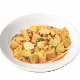 80 Toufu in salsa piccante