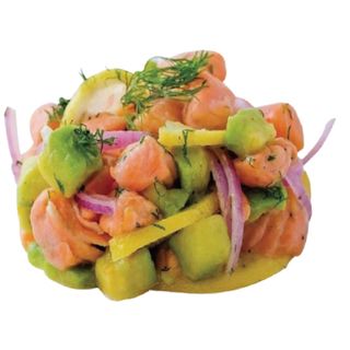 Ceviche salmón