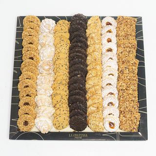 Grand plateau sablé