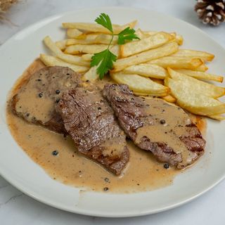 Solomillo De Ternera A La Pimienta