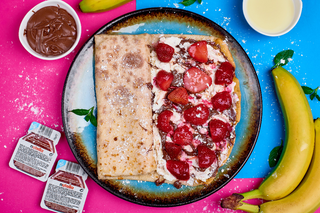 Naleśnik z truskawką