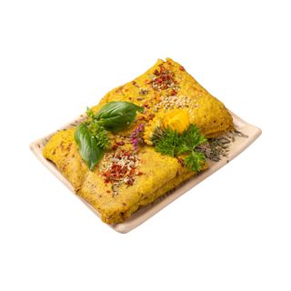 Naleśniki z papryką i nasionami konopi 2 szt.