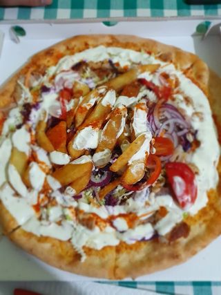 Pizza kebab