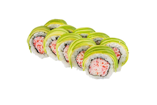 California Gold sałatka surimi owinięta awokado