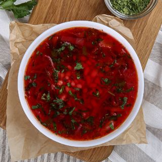 G-Bors rosu cu fasole