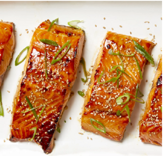 Salmón Teriyaki