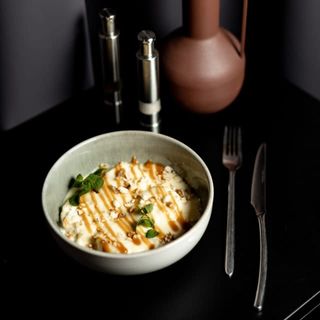 Сирники в кокосовому кремі