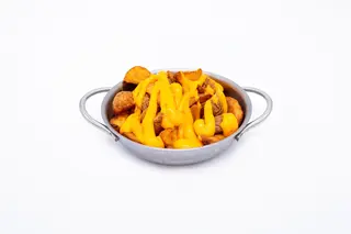 Patatas deluxe con queso (f)