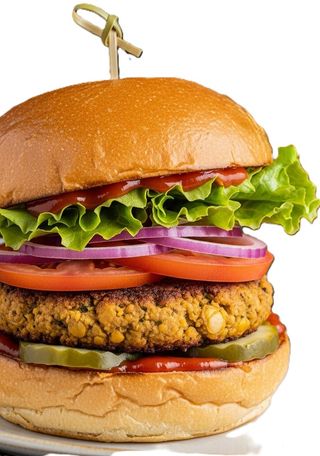 Panino veg hamburger