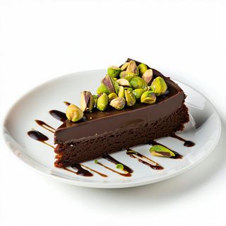 Torta pistacchio e cioccolato