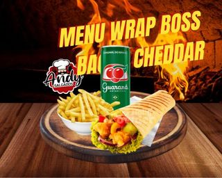 Menu Wrap BOSS Bacon Cheddar
