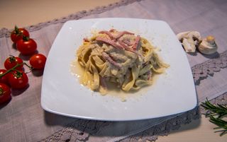 Strozzapretti alla Carbonara