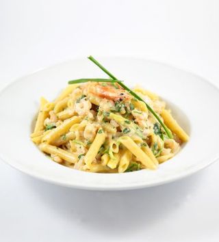 Penne Scampi E Zucchine