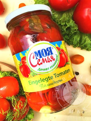 Pomidory marynowane “Moja Semja” 880g