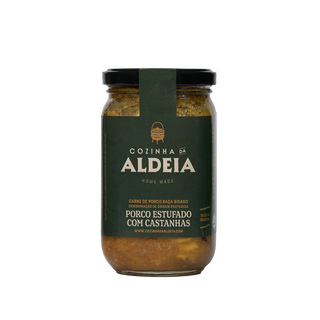 Porco Estufado com Castanhas