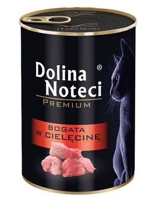 Dolina Noteci Premium Kot Bogata W Cielęcinę Puszka 400g