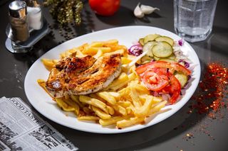 Meniu Chicken grill cu cartofi