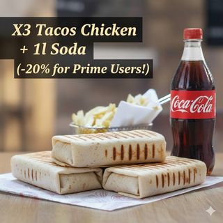 Trio Tacos Chicken Edition