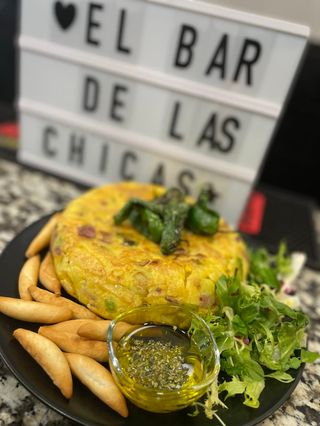 Tortilla Española Con Cebolla