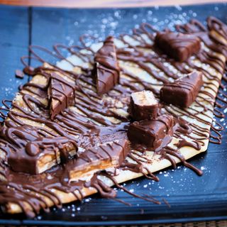  Crêpe Nutella Snickers