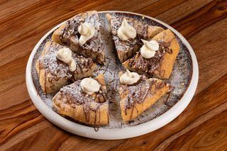 Pizza Nutella e mascarpone