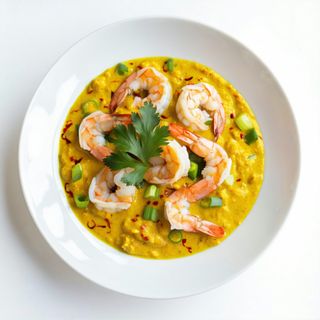 Langostino Al Curry Amarillo