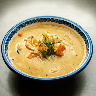 Green Curry krewetki