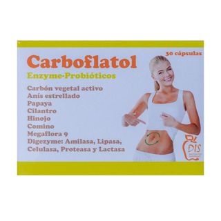 Carboflatol (30 Cápsulas) Dis (dietetic International System)