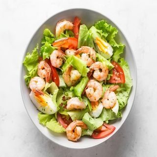 ensalada de gambas