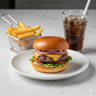 Menú 8 Hamburguesa Ternera