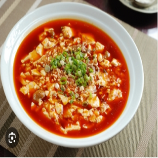 Intestino di maiale al tofu piccante