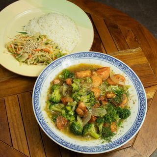 Łosoś w brokułach 150g