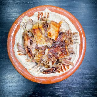 Houmous Bi Shawarma