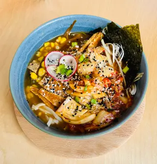 Tantanmen ramen vege