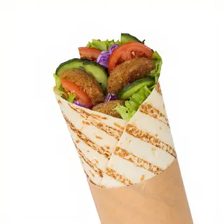 Menú Rollo Falafel
