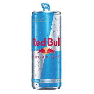 Енегретичний напій Red Bull Sugar Free (250мл)