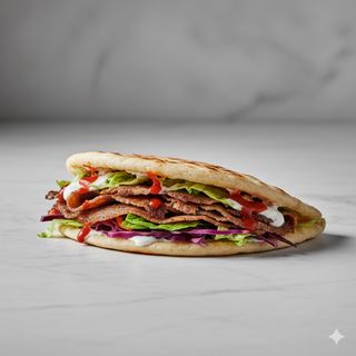 Piadina kebab maxi