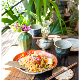Arroz Frito Con Gambas