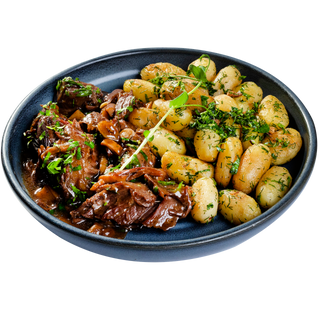 Телешко месце с бейби картофки 300 гр