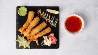 Krewetki w tempurze  10 szt