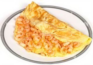 Omelette Aux Crevettes