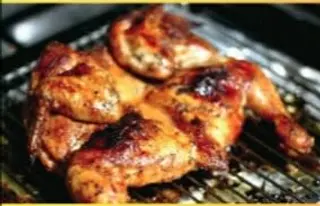 Pollo portugués a la parrilla