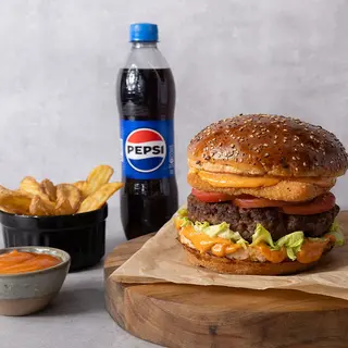 Supremecheese burger Menu