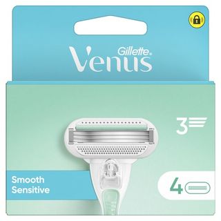 Cargador De Maquinilla Depil Venus Smooth Sensitive Pack 4 Uds