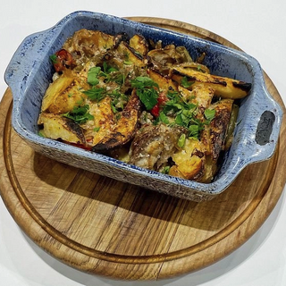 Картопля по-креольськи з телятиною (325)