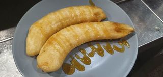 Banana Frita com Mel