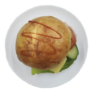 Բուրգեր խոզապուխտով